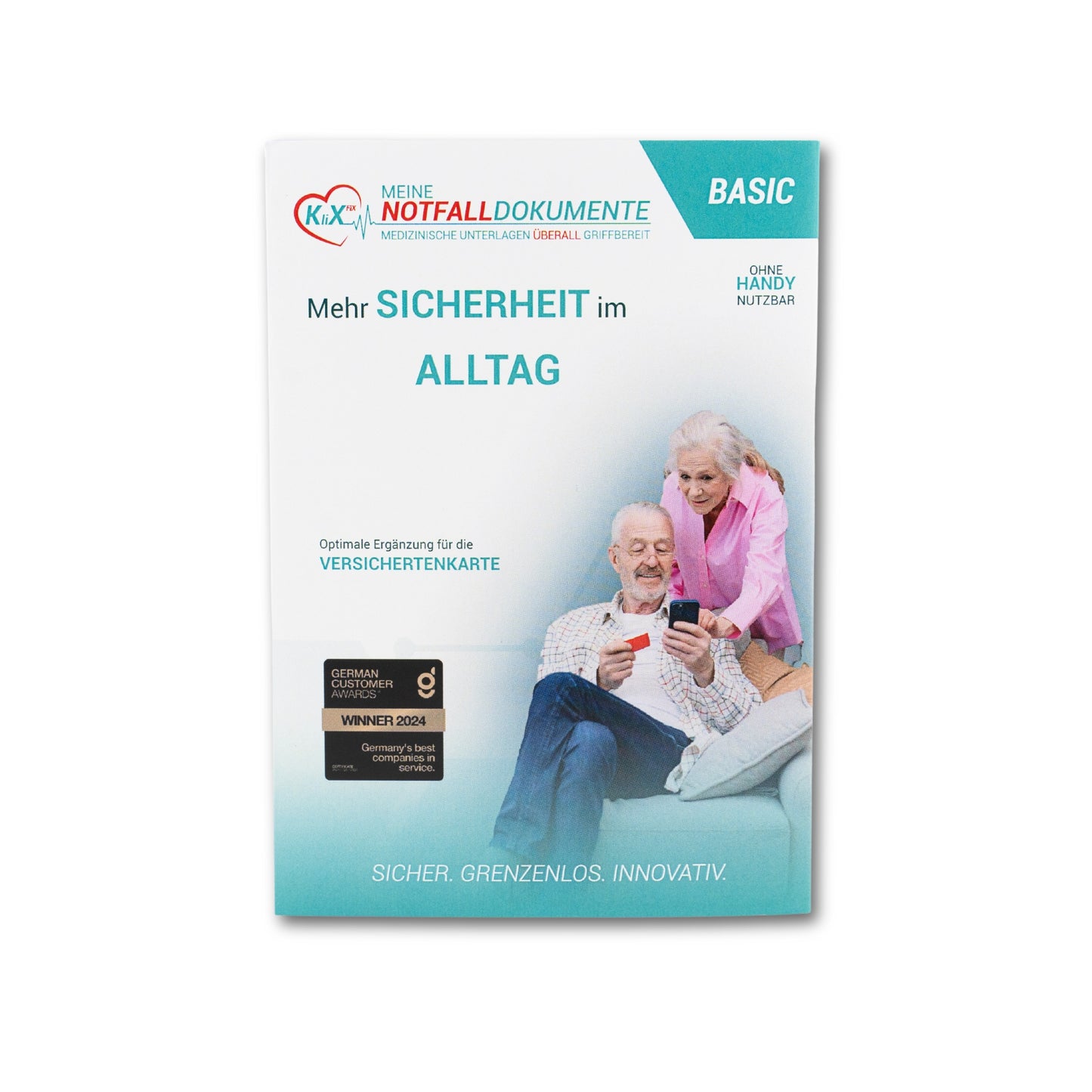 Starter Kits - Notfalldokumenten System - 4er Familien Edition