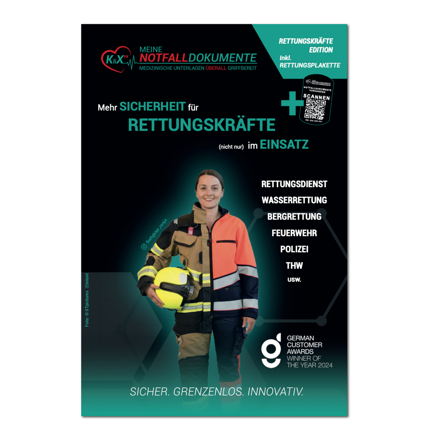 Starter Kit - Notfalldokumenten System - Rettungskräfte Edition